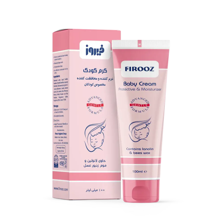 کرم کودک نرم کننده و محافظت کننده فیروز