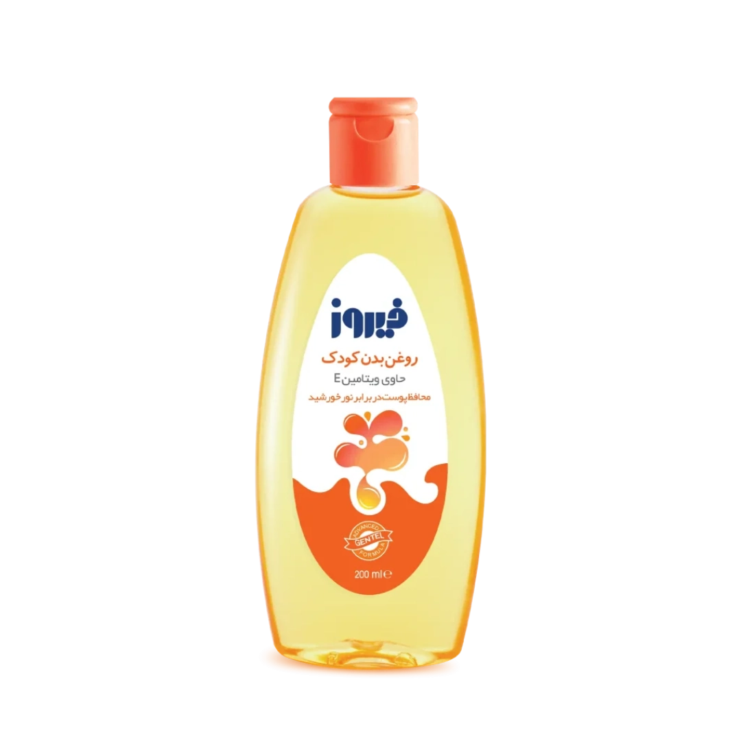 روغن بدن حاوی ویتامین E فیروز ۲۰۰