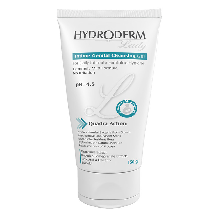 ژل بهداشتی ژنیتال بانوان – روزانه هیدرودرم 150