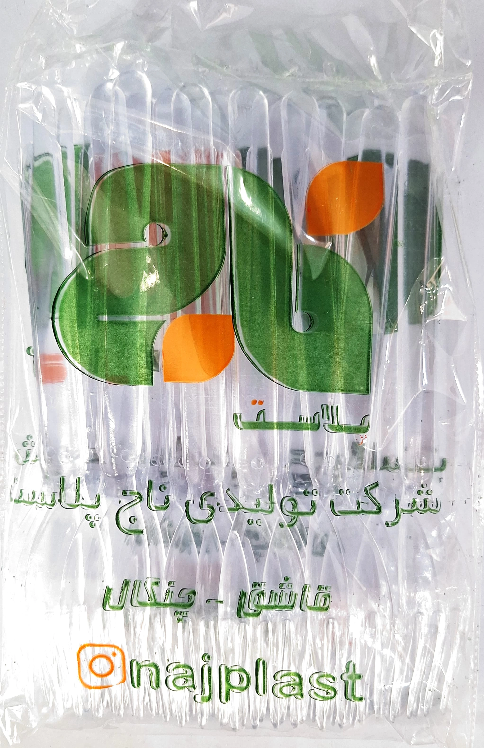 چنگال یکبارمصرف 25 عددی